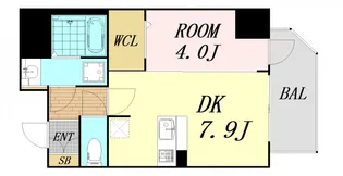 レオンコンフォート堀江公園【11階】の間取り