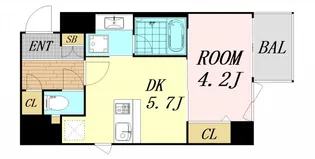 GAUDI【9階】の間取り