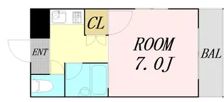 サンライズミナミ【4階】の間取り