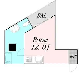 是空JYUSO【5階】の間取り