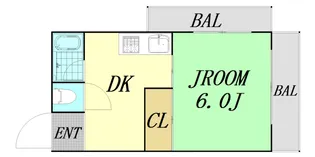 マンション都【3階】の間取り