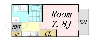 セレニテ新大阪【10階】の間取り
