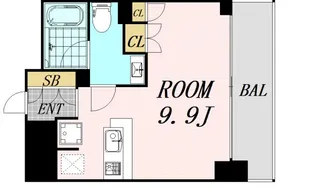セイワパレス京橋コルティーレ【5階】の間取り