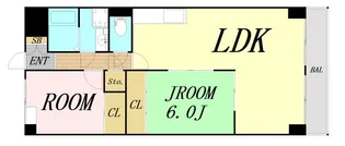 イントラーダ'97【2階】の間取り