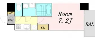 オーキッドレジデンス新大阪【5階】の間取り