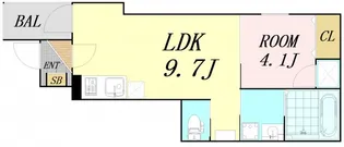 FDS吹田Ⅱ番館【3階】の間取り