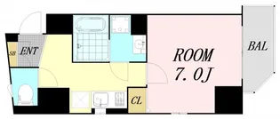 ALZA西本町【10階】の間取り
