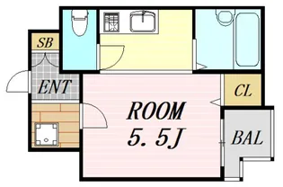 アークマンション【2階】の間取り