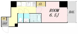 アドバンス難波南ノエル【4階】の間取り