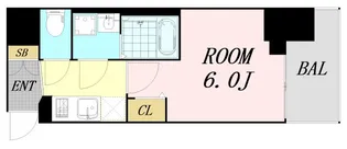 1Kの間取り画像