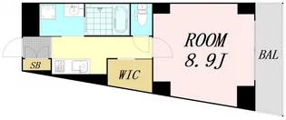 グランデュオM海老江【4階】の間取り