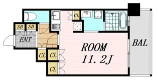 1Rの間取り画像