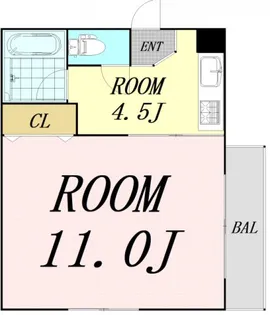 PALMIZIO東三国【3階】の間取り