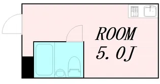 1Rの間取り画像