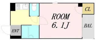 大阪府大阪市北区天神橋1丁目【マンション】の間取り