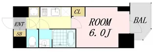S-RESIDENCE都島Lux【2階】の間取り