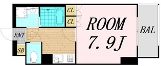 クレアート新大阪セレニティ【5階】の間取り