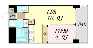セレニテ新大阪カルム【15階】の間取り