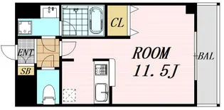 大阪府吹田市南吹田4丁目【マンション】の間取り