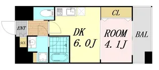 Vinoプレジオ本町【2階】の間取り