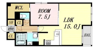 大阪府吹田市垂水町3丁目【マンション】の間取り