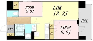 IBC Residence EAST【9階】の間取り