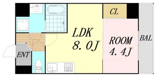 SFIDA森ノ宮【8階】の間取り