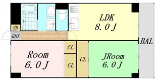 パセオアンビエンテ【3階】の間取り