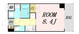 CREATO新大阪SERENITY【6階】の間取り