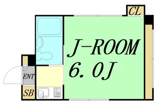 ザシティ新大阪【1階】の間取り