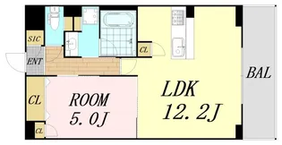 estageo関目高殿【1階】の間取り