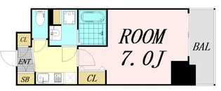 セレニテ難波リアン【11階】の間取り
