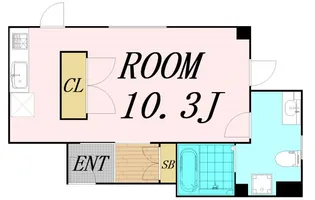 サングリエG【3階】の間取り
