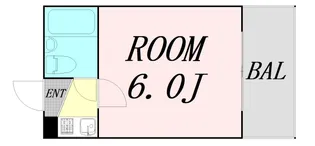 ルネッサンス新梅田ビル【5階】の間取り