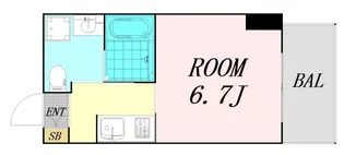 ルネ日本橋アネーロ【11階】の間取り