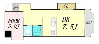 横井第6ビル【6階】の間取り
