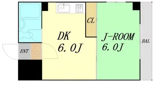 ラクール【2階】の間取り