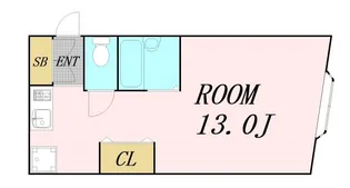 井上ビル【6階】の間取り