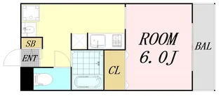 大阪府吹田市円山町【マンション】の間取り
