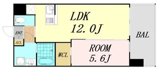 大阪府大阪市東成区中道3丁目【マンション】の間取り