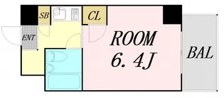デ・リード塚本【6階】の間取り