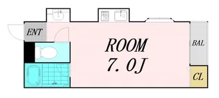 シャルム泉町【3階】の間取り