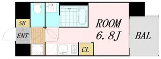 セレニテ十三ミラク 【6階】の間取り