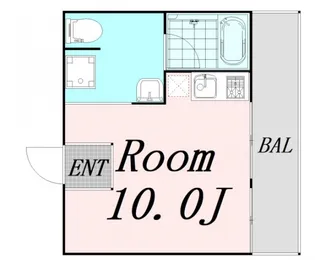 大阪府大阪市淀川区十三東3丁目【マンション】の間取り