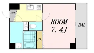 アレーズ南通り【5階】の間取り