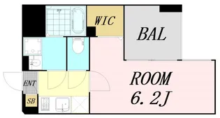 JMFレジデンス海老江【3階】の間取り