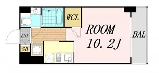 エスリード福島リバーフロント【3階】の間取り