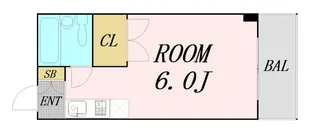 ユキ千里山西【2階】の間取り