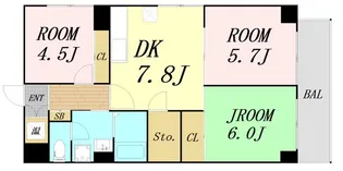2SDKの間取り画像