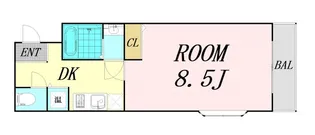ヴェローナ1【11階】の間取り